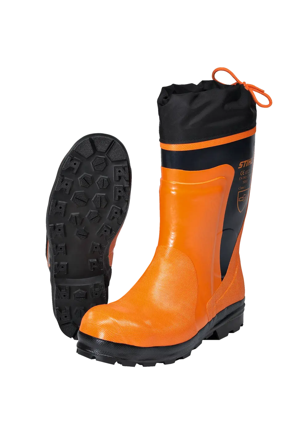 Rubberen laarzen, voor gebruik met kettingzagen, FUNCTION, maat 39