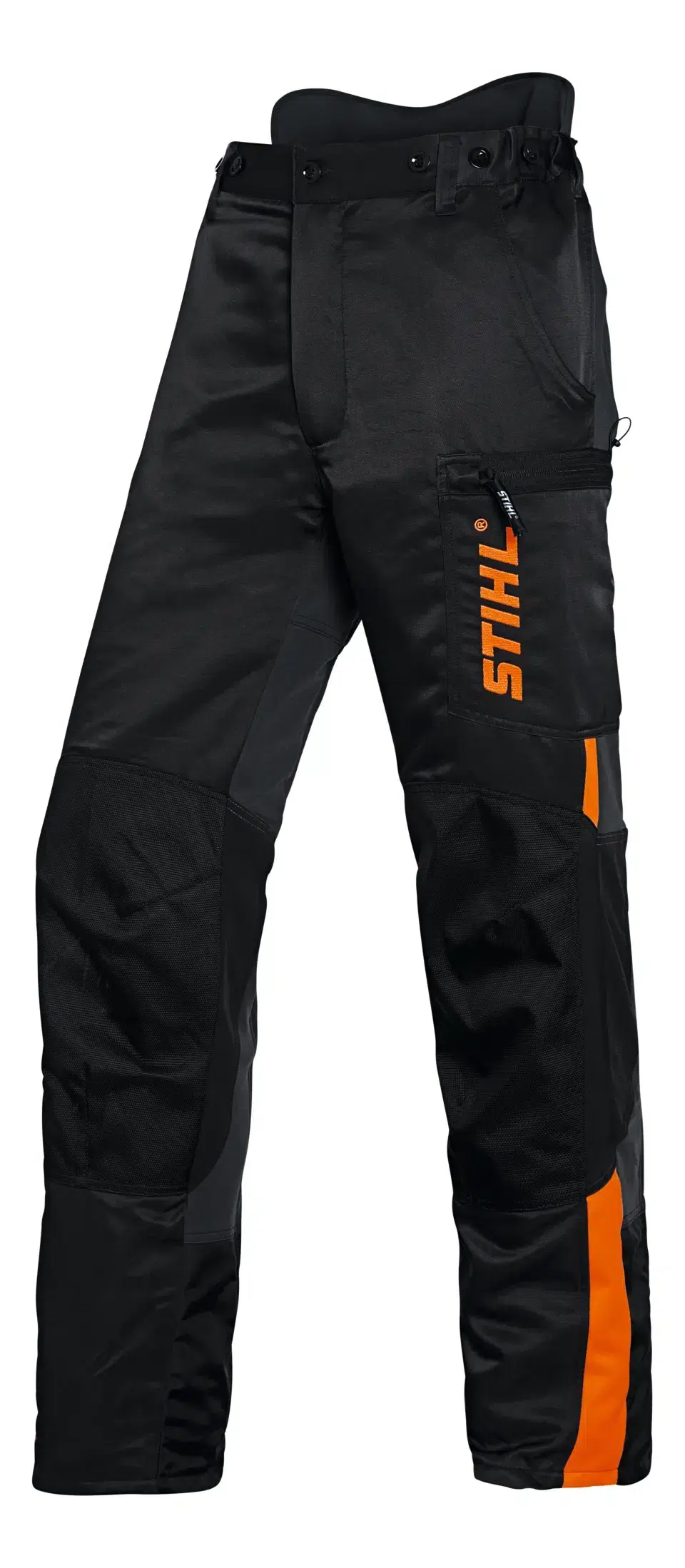 Broek met tailleband, DYNAMIC klasse 1, maat XXL, antraciet