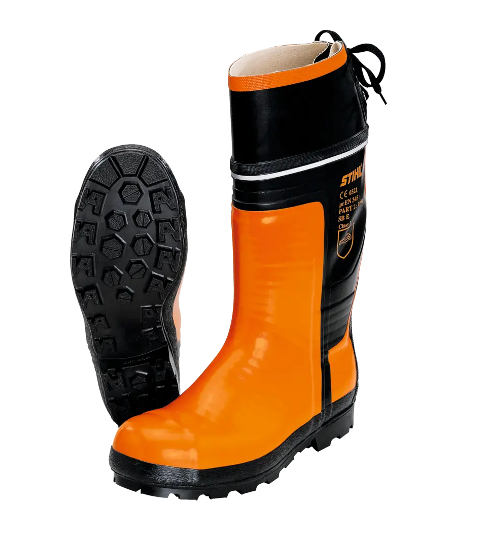 Rubberen laarzen, voor gebruik met kettingzagen, Special, maat 46