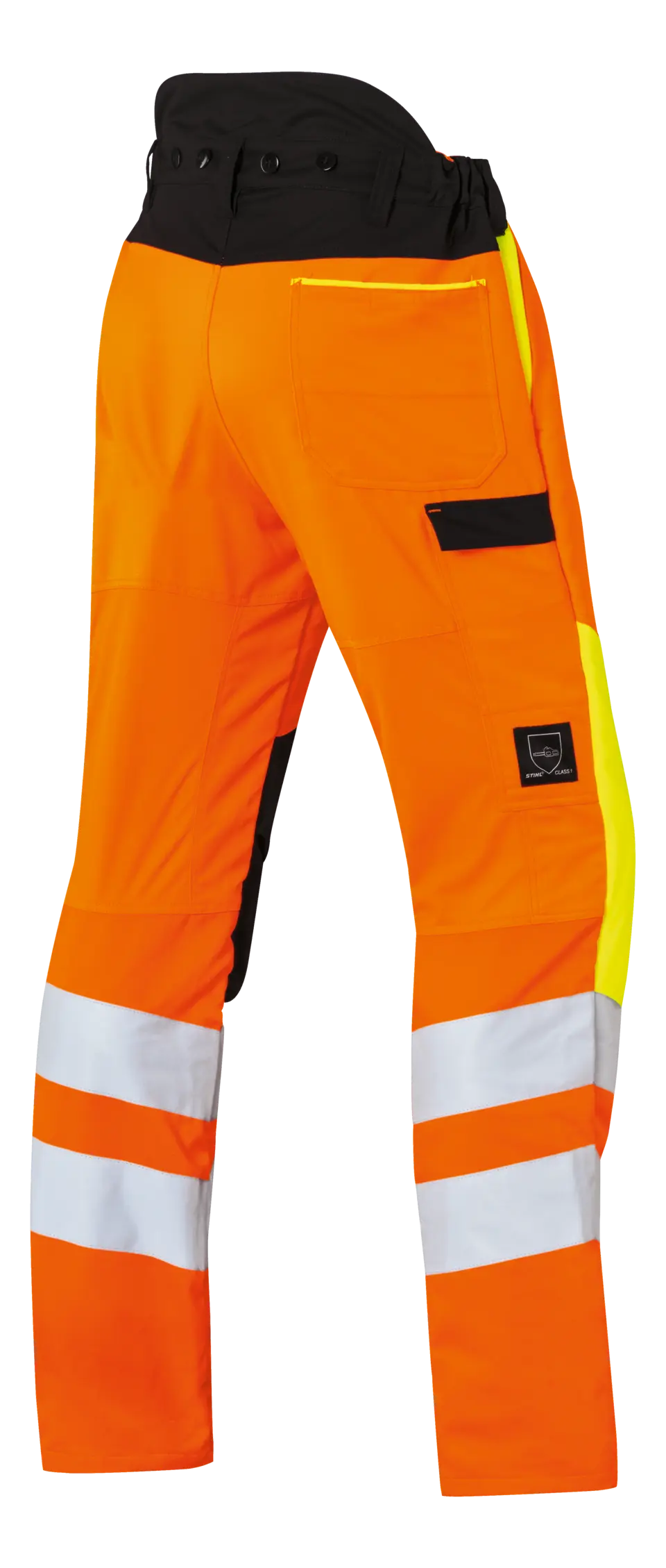 Reflecterende broek, met bescherming tegen snijwonden, Protect MS, maat S