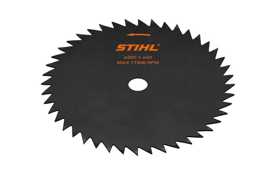 Cirkelzaagblad, driehoeksbetanding, 200 mm